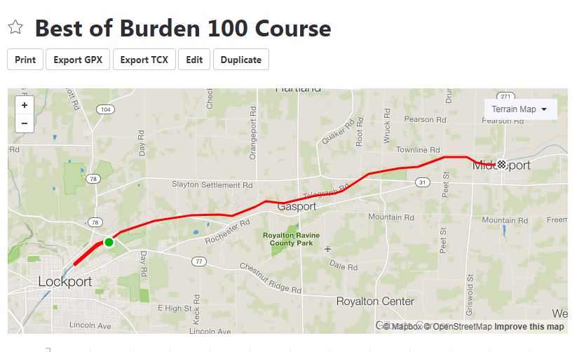 Beast of Burden 100 Course